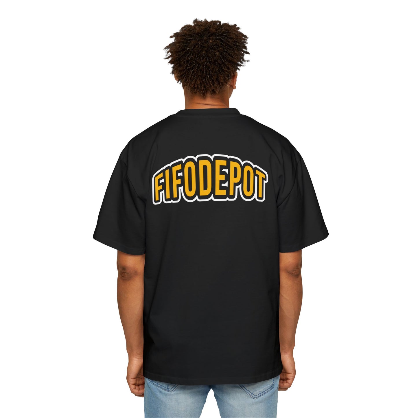 FIFODEPOT T-Shirt, 90s Style Oversized Top