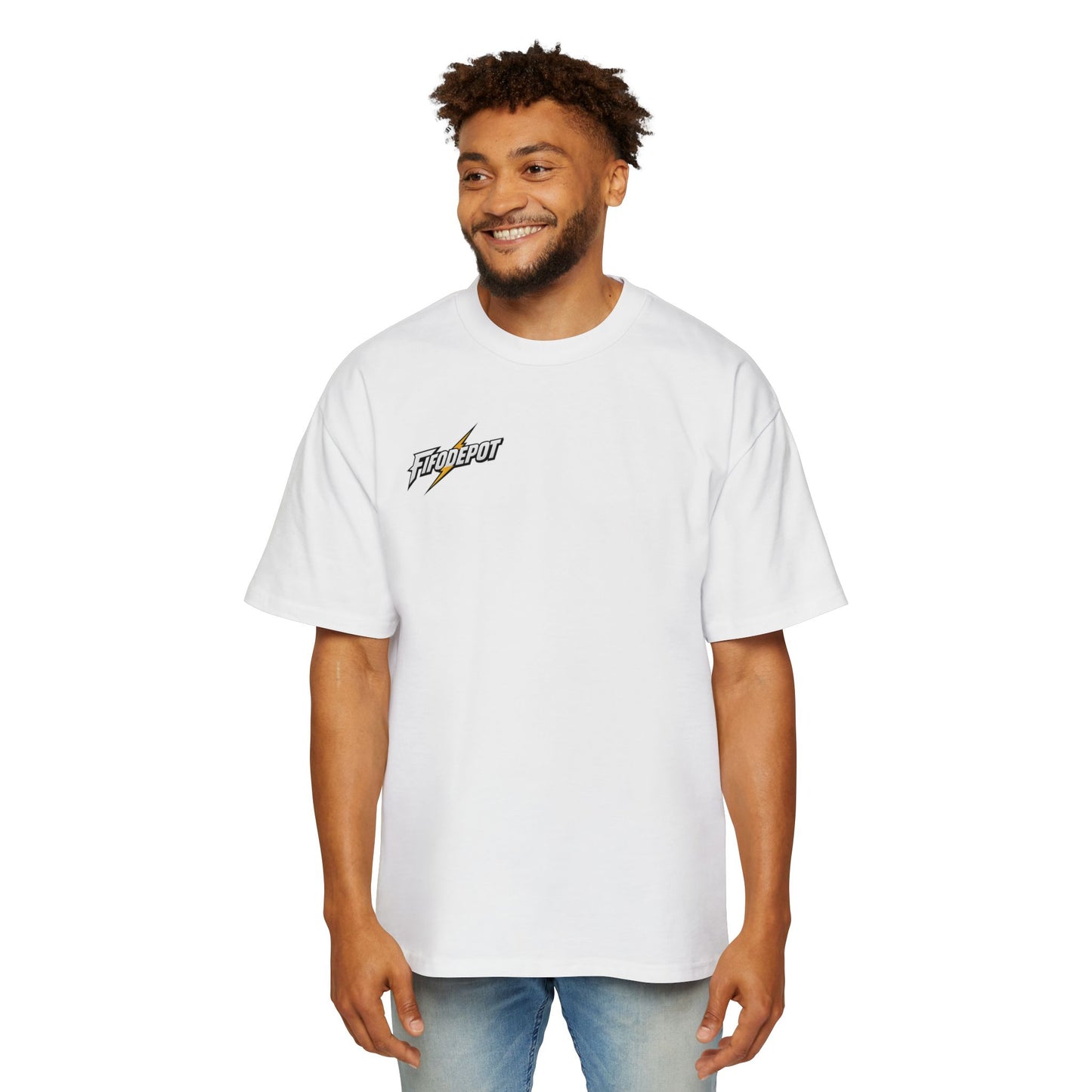 FIFODEPOT T-Shirt, 90s Style Oversized Top
