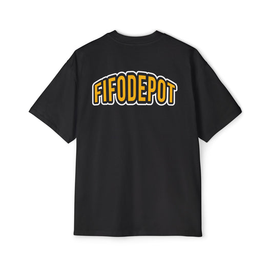 FIFODEPOT T-Shirt, 90s Style Oversized Top