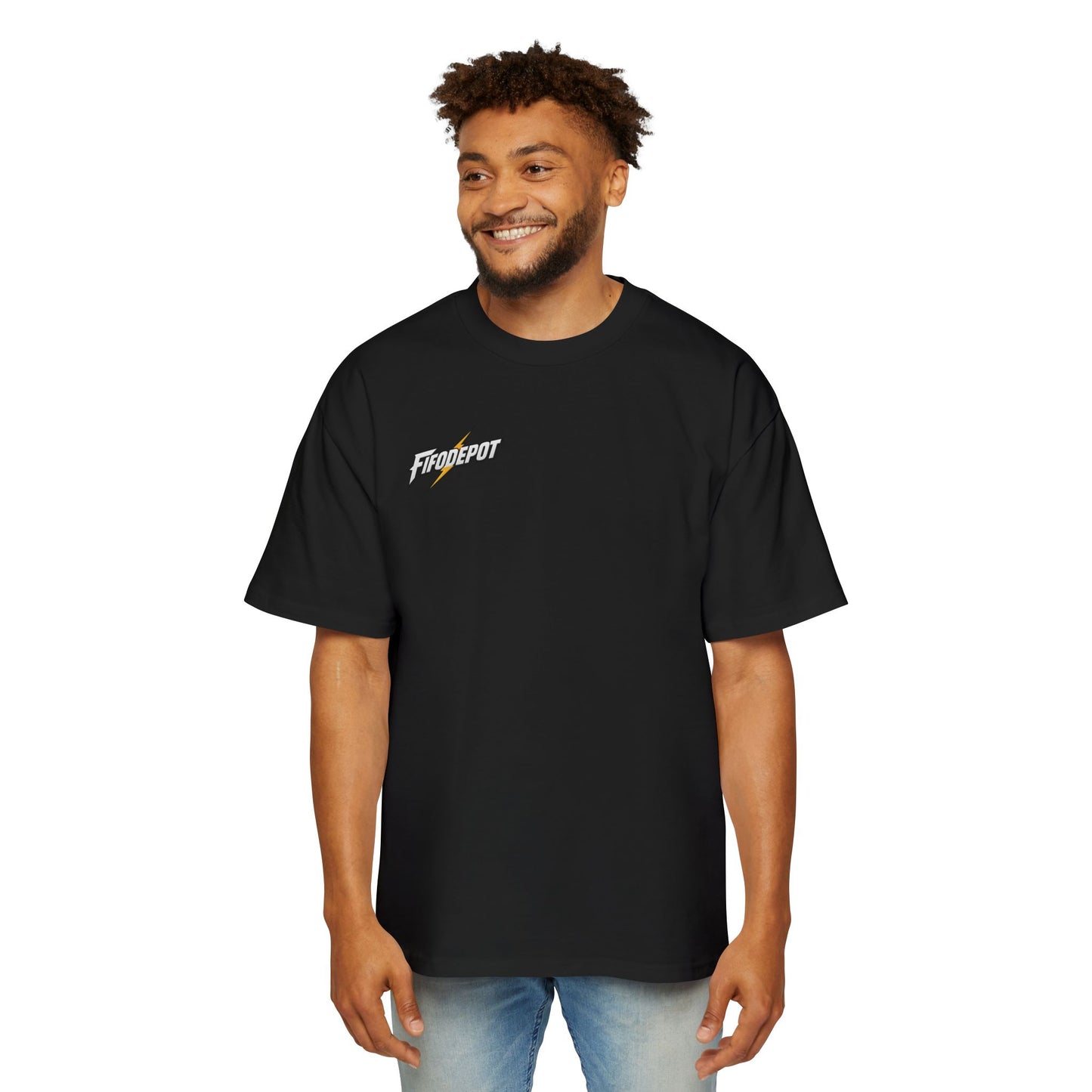FIFODEPOT T-Shirt, 90s Style Oversized Top