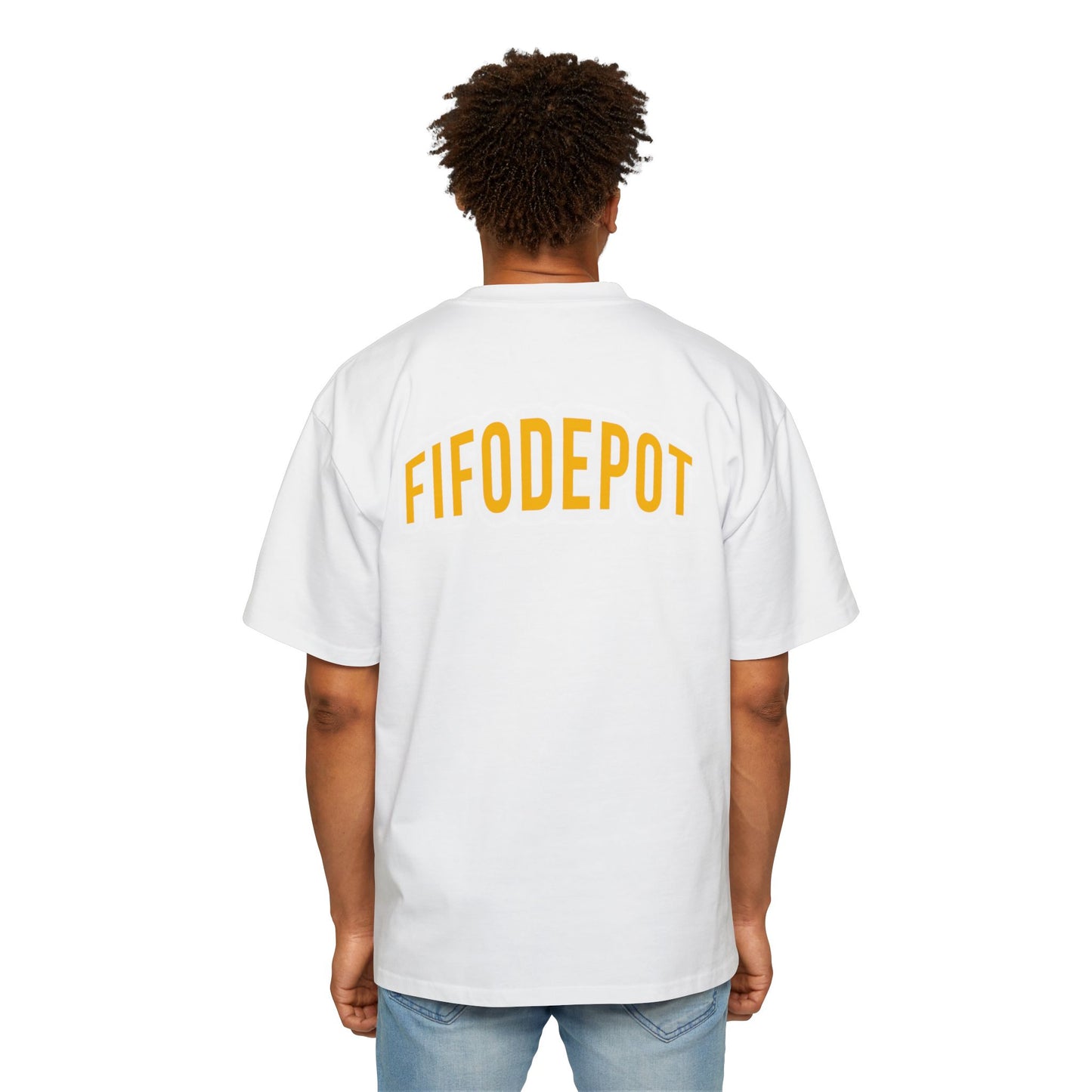 FIFODEPOT T-Shirt, 90s Style Oversized Top